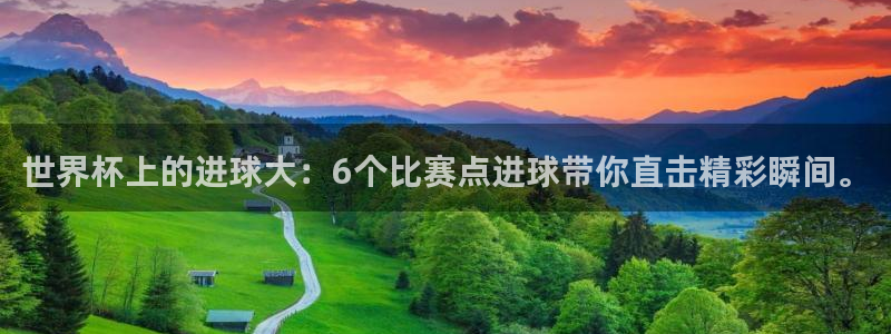 世界杯预选赛赛程:世界杯上的进球大:6个比赛点进球带你直击精彩瞬间。